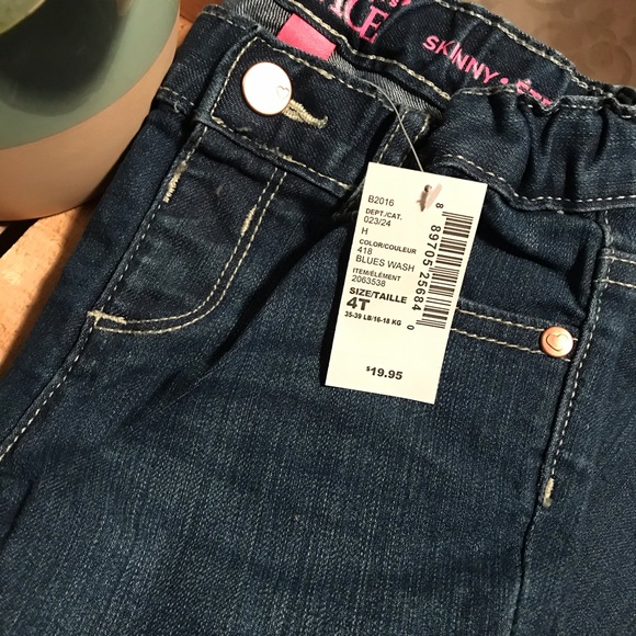 Dark Wash Skinny Jeans - Picture 2 of 2